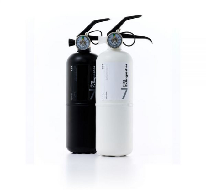아이로드 KFI 자동차 겸용 ABC 분말 소화기, 1.5kg, 화이트, 1개