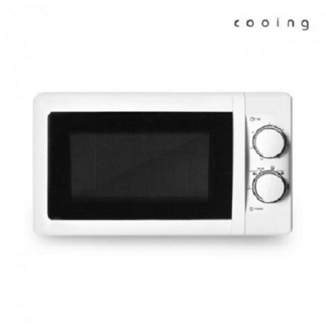쿠잉 전자레인지 MC-20MW 700w 화이트색 쉬운작동, 단품