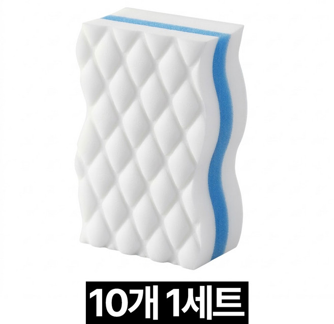 제롯 오래쓰는 스펀지 청소용 매직블럭, 10개
