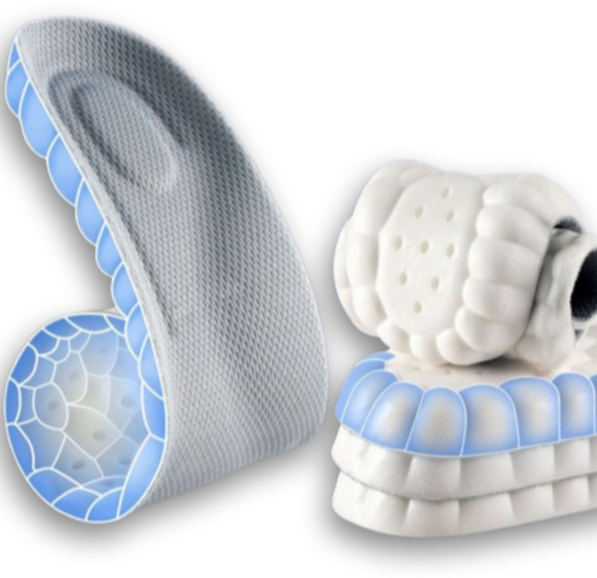 휴워크 1+1 인체공학 아치서포트 편안한 쿠션 구름 신발깔창