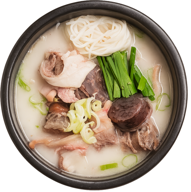 경/자/국/밥 용인맛집 순대국밥 돼지국밥, 700g, 8개