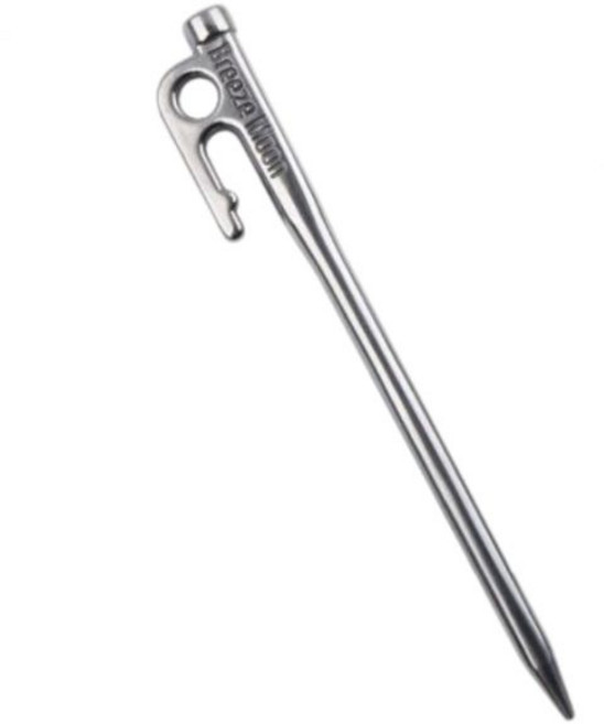 브리즈문 통주물 스테인레스 고강도 단조팩 캠핑 타프 텐트 팩 핑거 말뚝 쇠말뚝 20cm, 통주물 스테인레스 40cm+사은품(장갑)