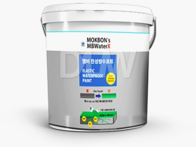 [MB] 엠비 탄성방수코트 3.5 / 16L, 회색, 1개