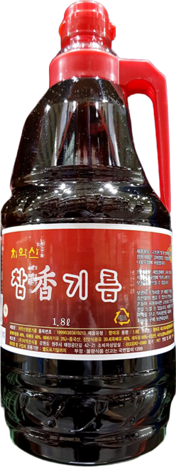 참향기름(치악산 B급 1.8L)X10, 1세트, 1.8L