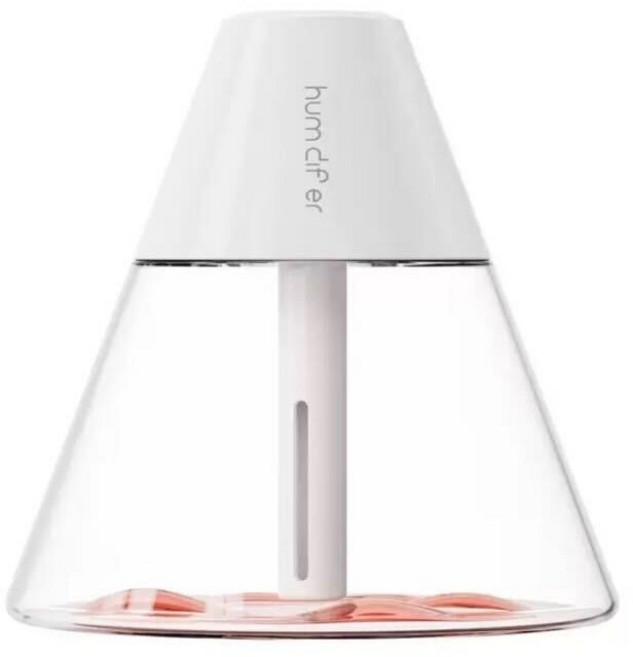 간편세척 초음파 미니가습기, 화이트