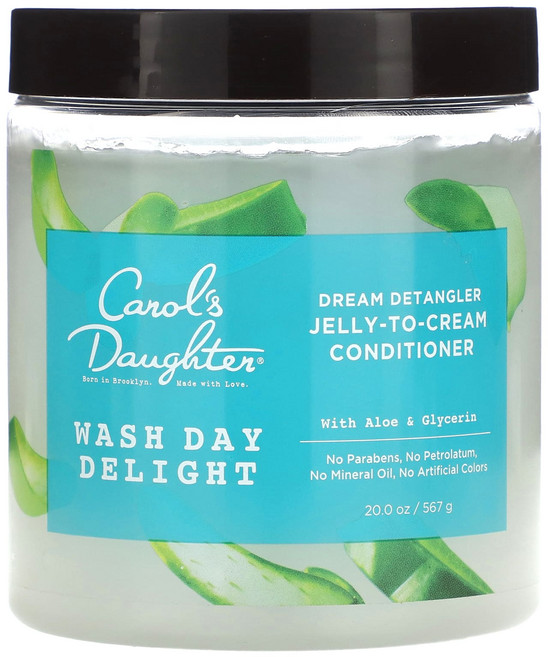 Carol's Daughter Wash Day De라이트 젤리-투-크림 컨디셔너 567g(20oz), CarolsDaughterWashDayDe라이트젤리투크, 567g, 1개