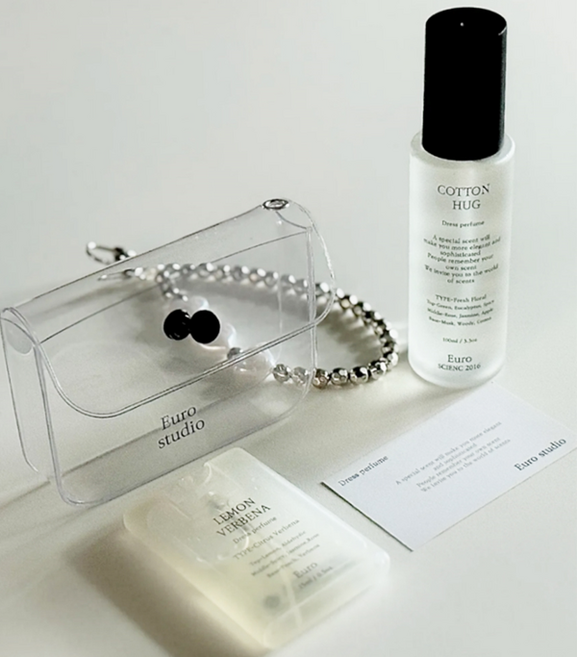 유로 드레스 퍼퓸, 1개, 100ml, 코튼 허그 + 포켓향수