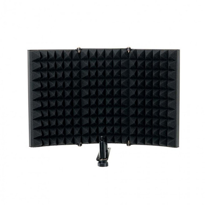 접이식 리플렉션 필터 소형 외부음 노이즈 차단 방음부스 효과, 1개, 상세페이지 참조