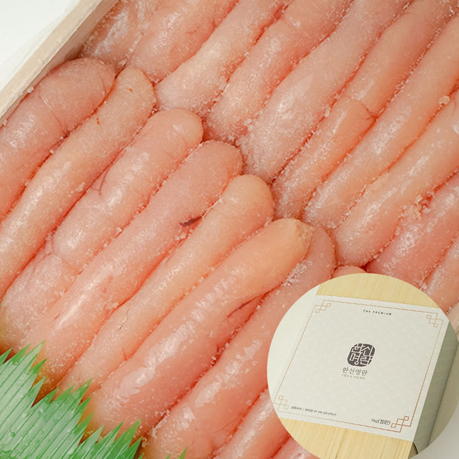젓갈이야기 무색소 명란 고급케이스 선물세트, 1개, 1kg