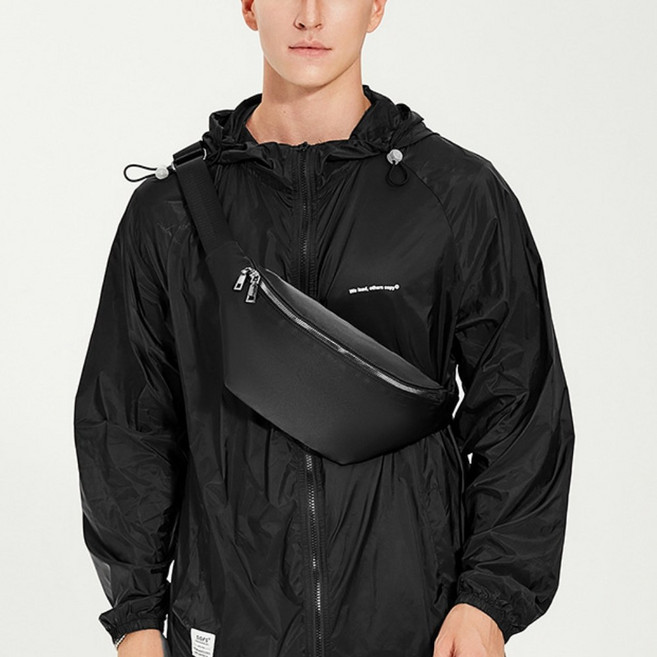 [담솜온] 슈나 힙색 슬링백 크로스백 메신저백 남녀공용 여행용 운동 생활방수 담앤드솜