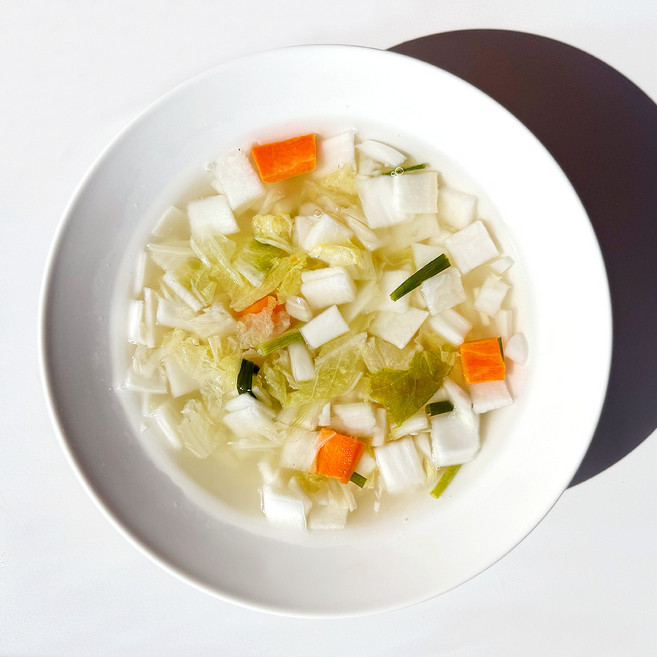 옐로파머스 전라도 나박김치 국내산 동치미, 1개, 2kg