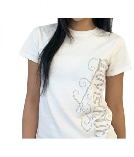 EL LUVISTRUE LOGO TEE(WHITE)