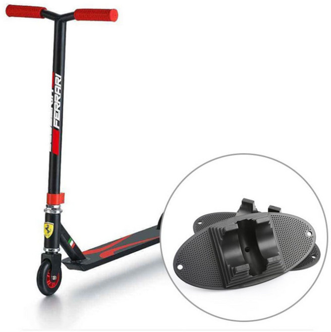 킥보드 스탠드 앞바퀴 홀더 브라켓 거치대, 1개