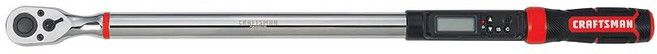 크래프트 디지털 토크 렌치 SAE 1/2인치 50-250 FT-LB (CMMT99436), 크래프트 디지털 토크 렌치 SAE 12인치 50-250