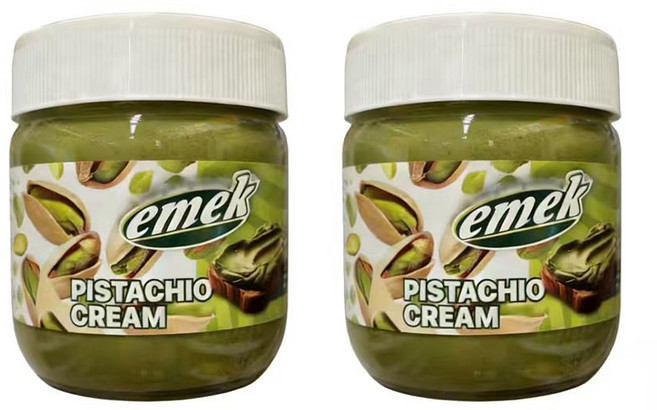 두쫀쿠 피스타치오 크림 스프레드 피스타치오 베이킹용 스프레드 터키산 두쫀쿠, 2개, 400g