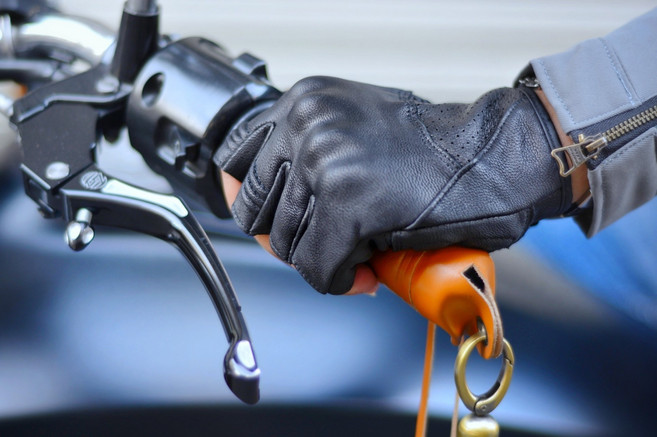 騎士手套 摩托車手套, 黑