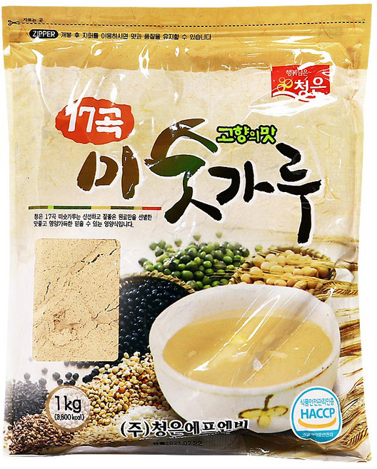청은 17곡 미숫가루 1kg, 1개