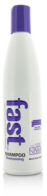 Nisim F.A.S.T. 강화 아미노 두피 테라피 샴푸 295.7ml10온스 - 필수 영양소 아미노산 및 단백질로 빠른 모발 성장 지원 황산염 파라벤 프리 138258