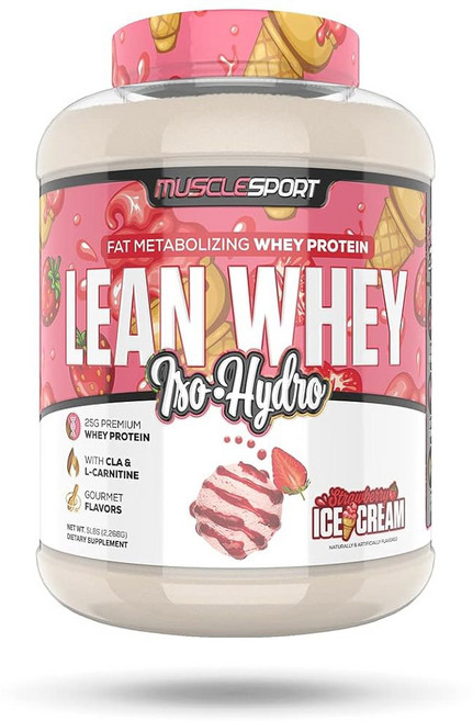 머슬스포츠 린 유청 레볼루션 단백질 파우더 분리주 저칼로리 저탄수화물 저 놀라운 맛 스쿱당 25g 2파운드 레드벨벳, Creme, 2 Pound (Pa of 1), 1개