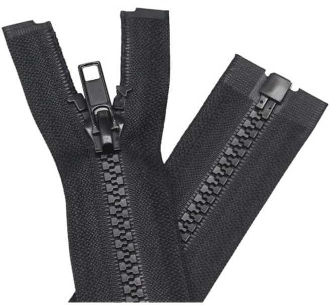 YaHoGa 2PCS #5 분리형 재킷 지퍼 코트 재봉용 YaHoGa 2PCS #5 9 inch Separating Jacket Zippers for Sewing Coats J