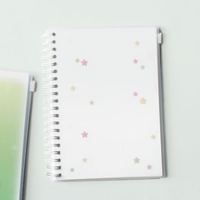 비온뒤 양면 이형지 스티커 노트 다꾸 인스 보관 포켓 이형지북, 베이직