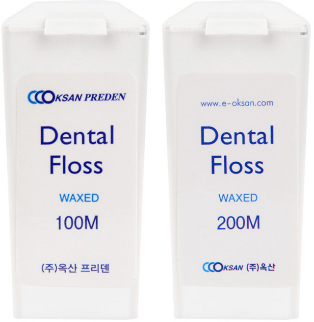 플라콘 대용량 진료용 전문 치실 100M 200M, 1개, 1개입