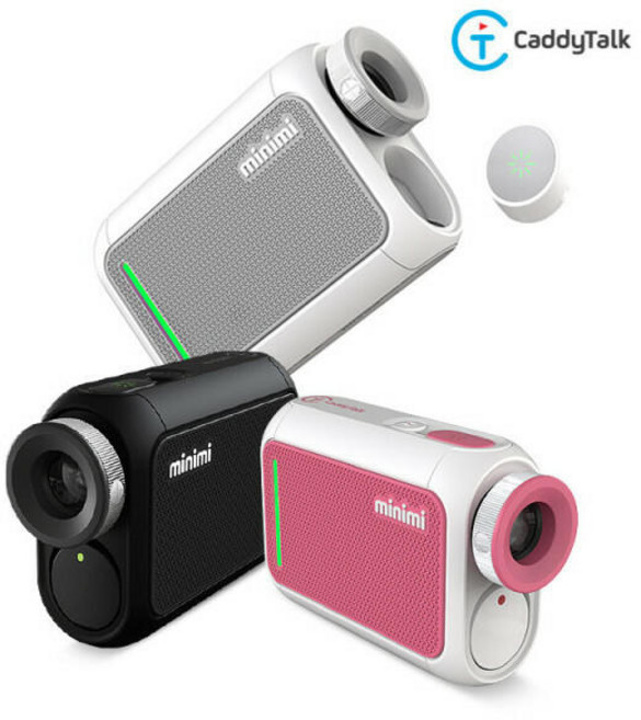 캐디톡 미니미 초소형 골프 HD 레이저 거리측정기, 블랙