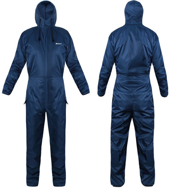 카멜로 원피스 통기 피스복 도장복 작업용 현장 바람막이 방수 주머니 작업복, 1세트, XL