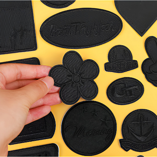 8pcs 패딩 수선 패치 찢어진 구멍난 패딩 바람막이 우산 텐트 간편 수선 테이프, 1개, 블랙