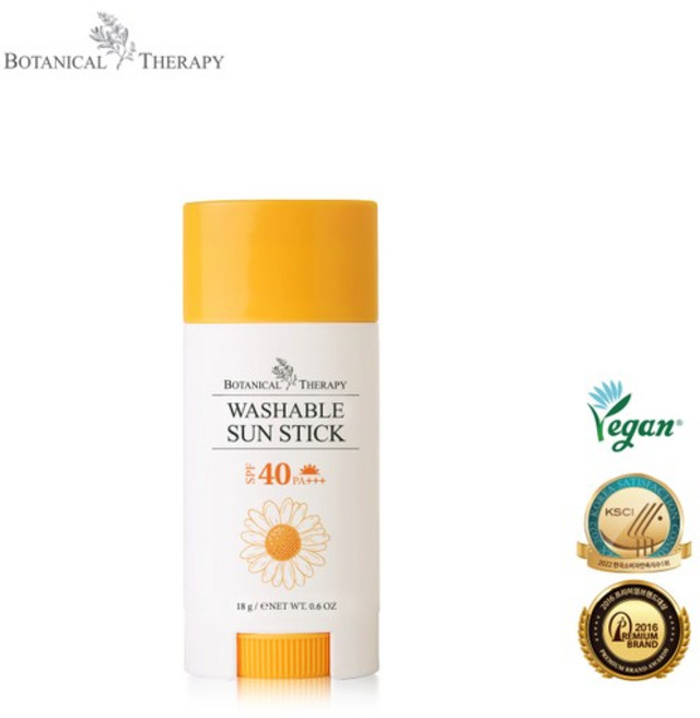 보타니컬테라피 워셔블 썬스틱 SPF40 PA+++, 18g, 1개