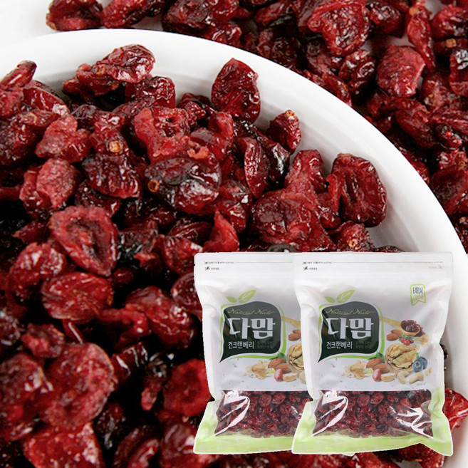 건크랜베리, 1kg, 2개