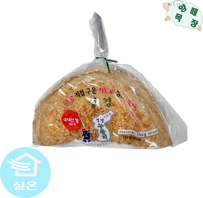 성경식품 지도표 성경 누룽지 250g 건강간식 구수한누릉지 식사대용 누룽지간식 아침대용, 1개