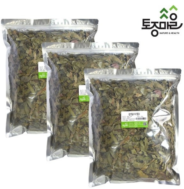 토종마을 [토종마을]국산 감잎(시엽) 300g X 3개