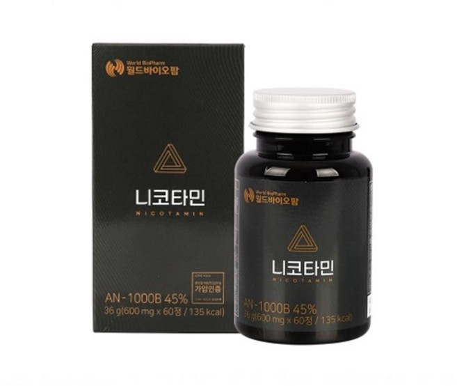 월드바이오팜 니코타민 60정, 1박스