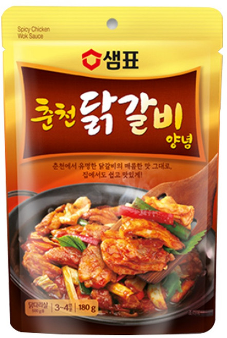 샘표 춘천닭갈비 양념소스, 180g, 2개