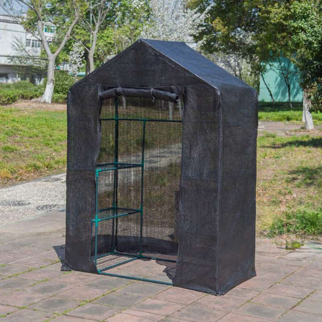 비닐하우스 가정용 베란다 온실 식물 중형투명 이동식 미니, Y_143x73x195cm차양망