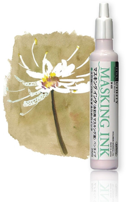 홀베인 수채화용보조제 마스킹 잉크 펜타입, 25ml, 1색