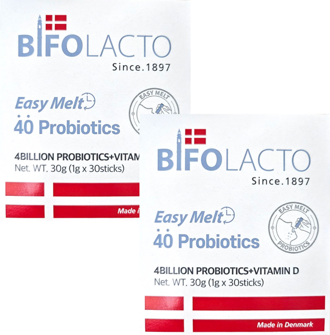 비포락토 이지멜트 프로바이오틱스 30일분, 30g, 2개