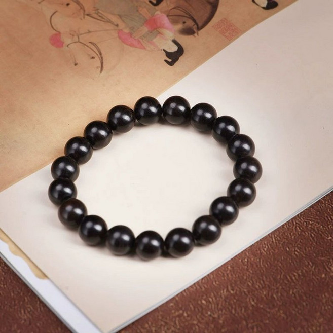 불교 용품/천주 흑단 불교 매듭 검정 소원 성취, 1개, 일반 1.0cmx19개 부처탑없음