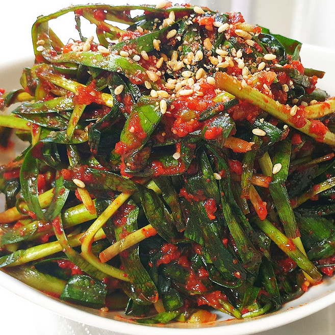 [청솔] 정말 맛있는 국내산 전라도 부추김치, 1.5kg, 1개