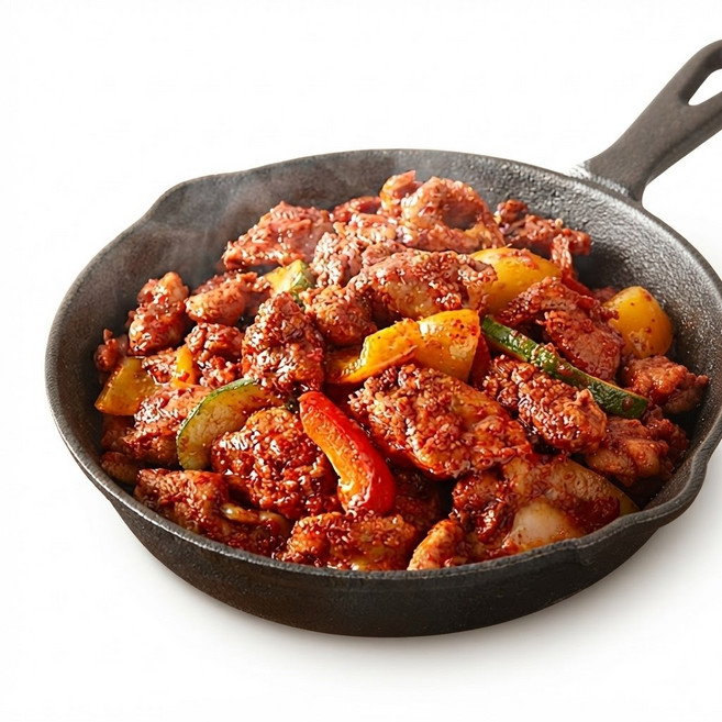 2+2 총 4팩국내산 닭으로 만든 순살 춘천닭갈비 500g x 4팩, 4개