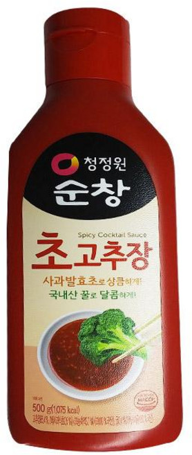 초고추장(튜브) 500G청정원, 500g, 1개