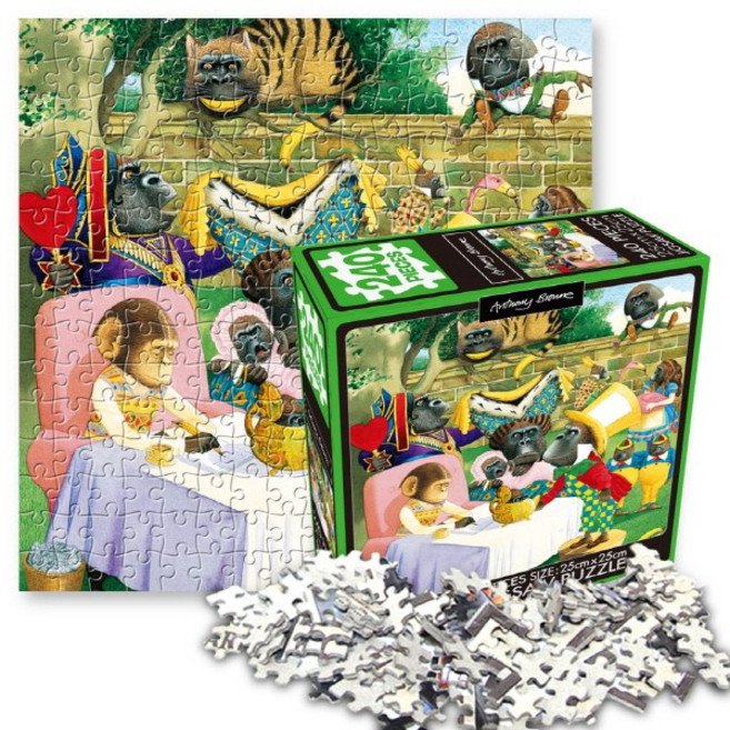 앤서니브라운 240조각 직소 퍼즐 그림책 일러스트, 1개, 이상한 나라의 윌리, 240피스