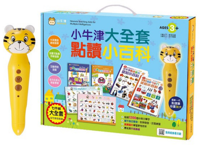 小牛津 點讀小百科大全套(七件組) 學習認知