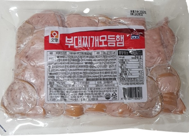 사조오양 부대찌개 모듬햄, 1kg