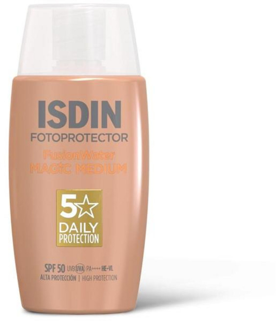 ISDIN 퓨전 워터 컬러 선크림 SPF50 자연스러운 톤업 50ml 50ml