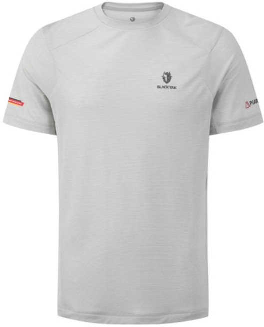 BLACKYAK DNS 남성 트레커 폴라텍 반팔티_OW 1BYRTMU011OW 186221