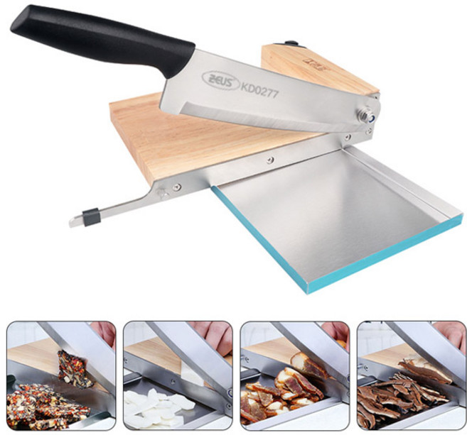 제우스 우드 슬라이서 - 작두형 약재 고기 커팅, 1개