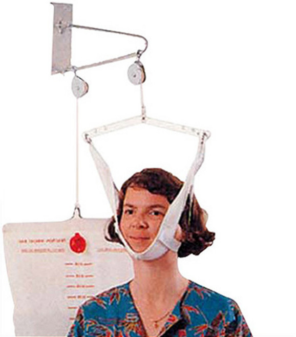 진산메디칼 수동식 정형용 목견인기 목트렉션, 1개