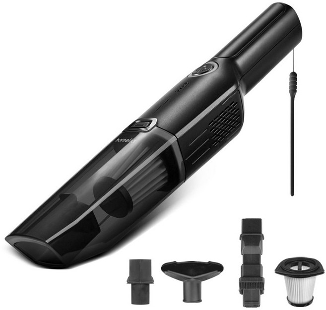 홈리아 카스톰 BLDC 무선 차량용청소기 세트, HA-17BLC, 혼합색상, 1개